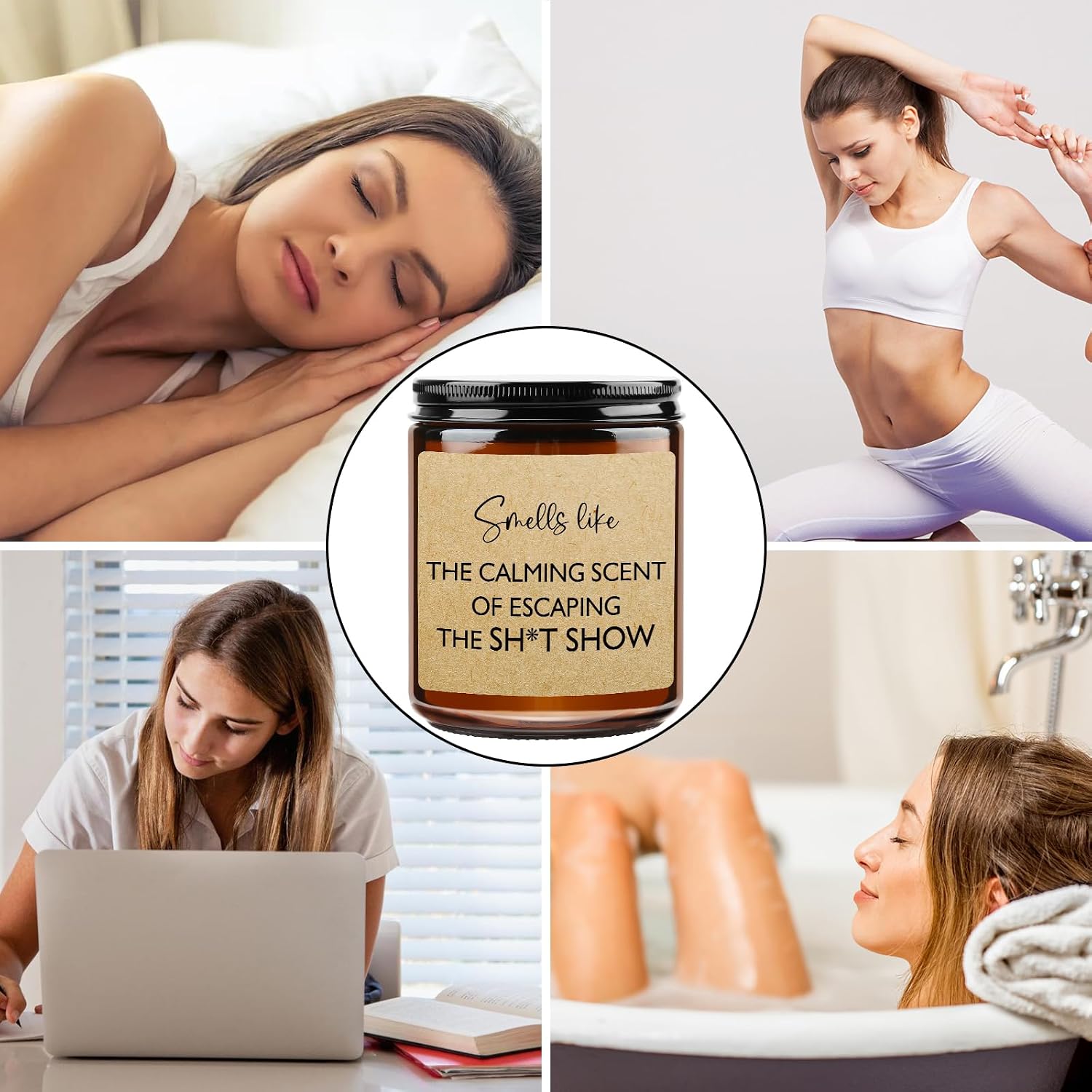 Funny Marathon Candle, Marathon Gifts for Runners Women, Men