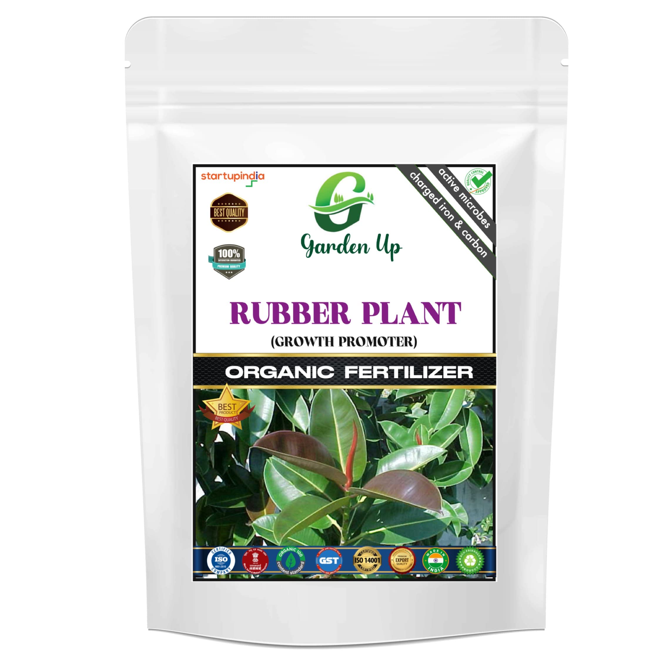Garden up™ Rubber Plant Organic Fertilizer With Growth Promoter (900 gm) (B0B78GGHJQ) Amazon Price History, Amazon Price Tracker