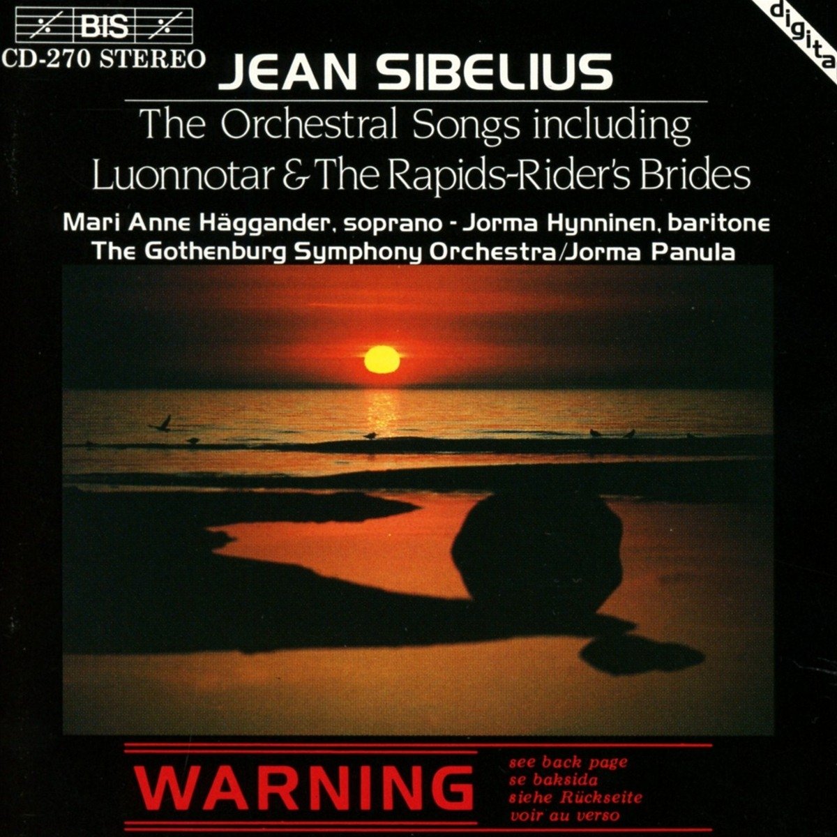 Sibelius: The Orchestral Songs