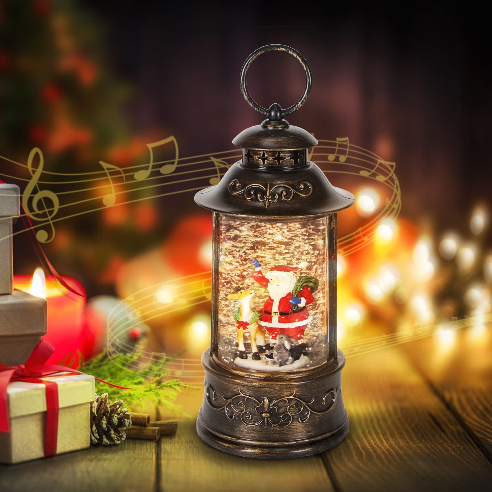 Amazon.co.jp: クリスマス スノードーム : おもちゃ