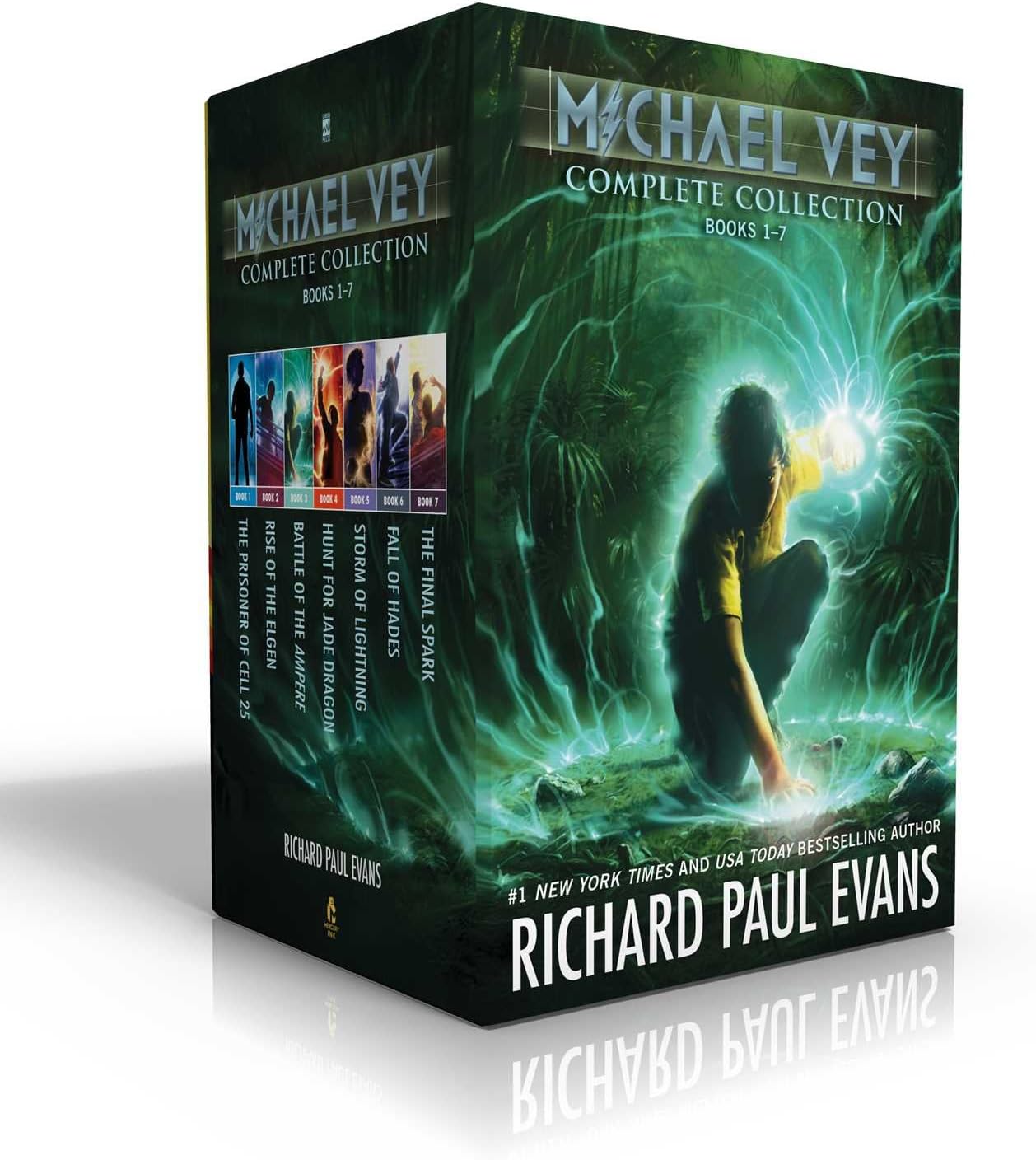 Michael Vey Complete Collection Books 1-7 (Boxed Set): Michael Vey; Michael Vey 2; Michael Vey 3; Michael Vey 4; Michael Vey 5; Michael Vey 6; Michael Vey 7