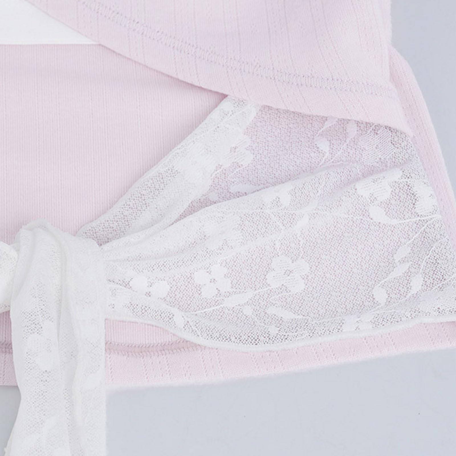 Blusa elástica de manga corta con encaje de mariposa para ballet moderna y clásica, para entrenamiento de mujer