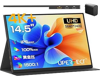 Amazon.co.jp: UPERFECT モバイルモニター 4K 14.5インチ 非光沢
