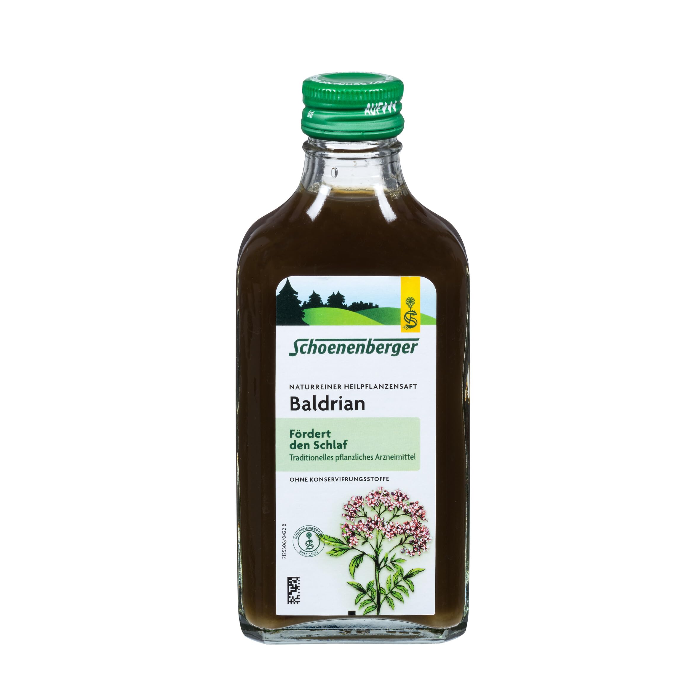 Schoenenberger - Baldrian naturreiner Heilpflanzensaft - 3x 200 ml (600 ml) Glasflaschen - zur Besserung des Befindens bei nervlicher Belastung - freiverkäufliches Arzneimittel