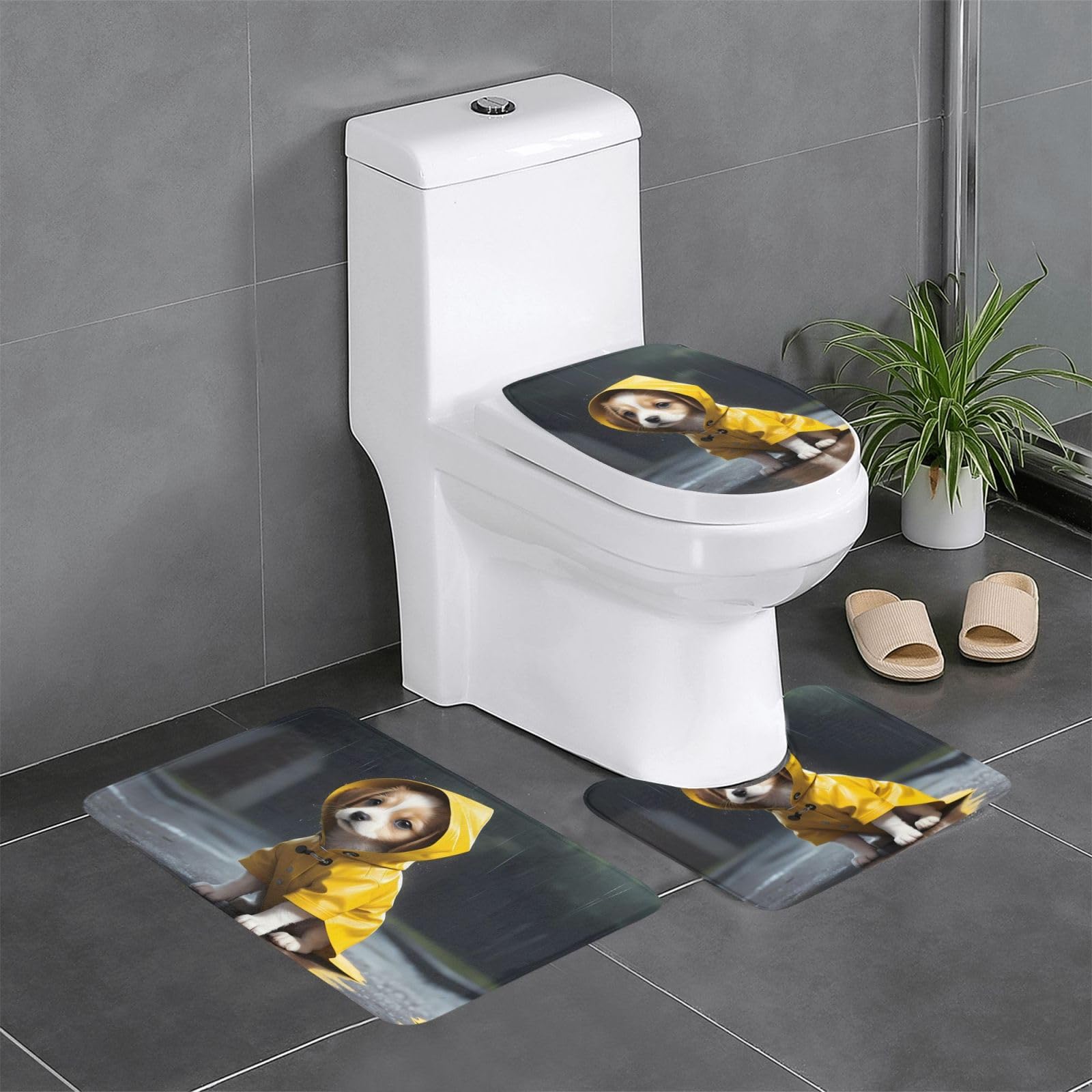 Tapis de salle de bain antidérapant pour éviter les glissades