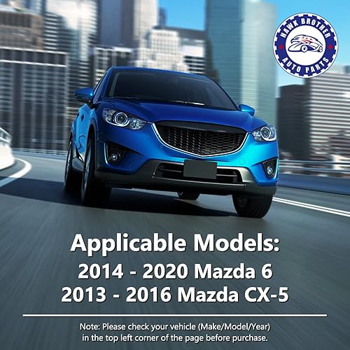 Miniatura 2 de Brazo de control de repuesto para brazo de control inferior delantero izquierdo y derecho con kit de suspensión de ensamblaje de rótula con Mazda