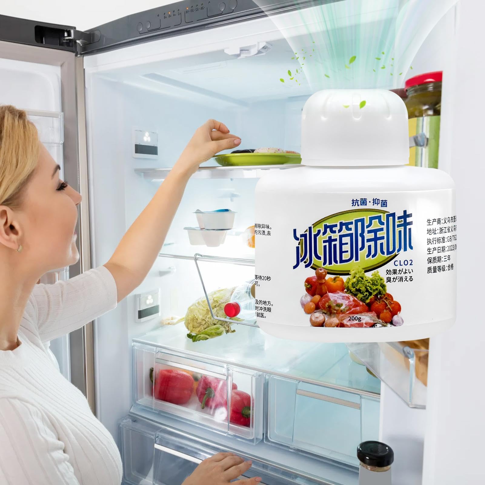 Geruchsbeseitiger, Home Essentials Kühlschrank-Desodorierer, Kühlschrank- Erfrischer, Coole Gadgets Für Die Küche, Zuhause Und Die Küche