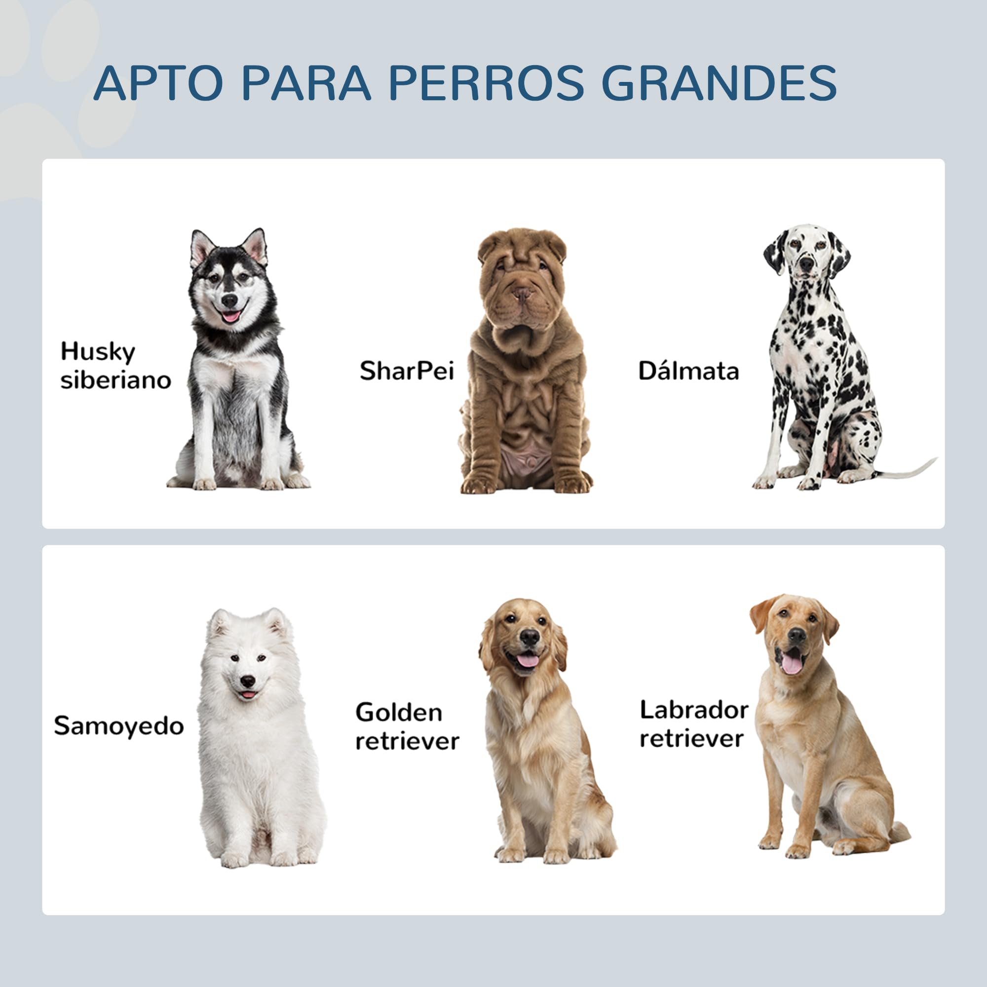 PawHut Comedero Perro Elevado con Alimentador Lento Extraíble y Espacio de Almacenaje Cuencos para Perros con 2x2 L Comedero y Bebedero de Acero Inoxidable para Perros Grandes Roble