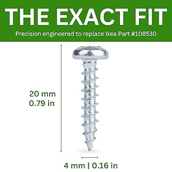 ☆こもも☆⑭ 5 IKEA Screw Part # 108530 - NEW | eBay