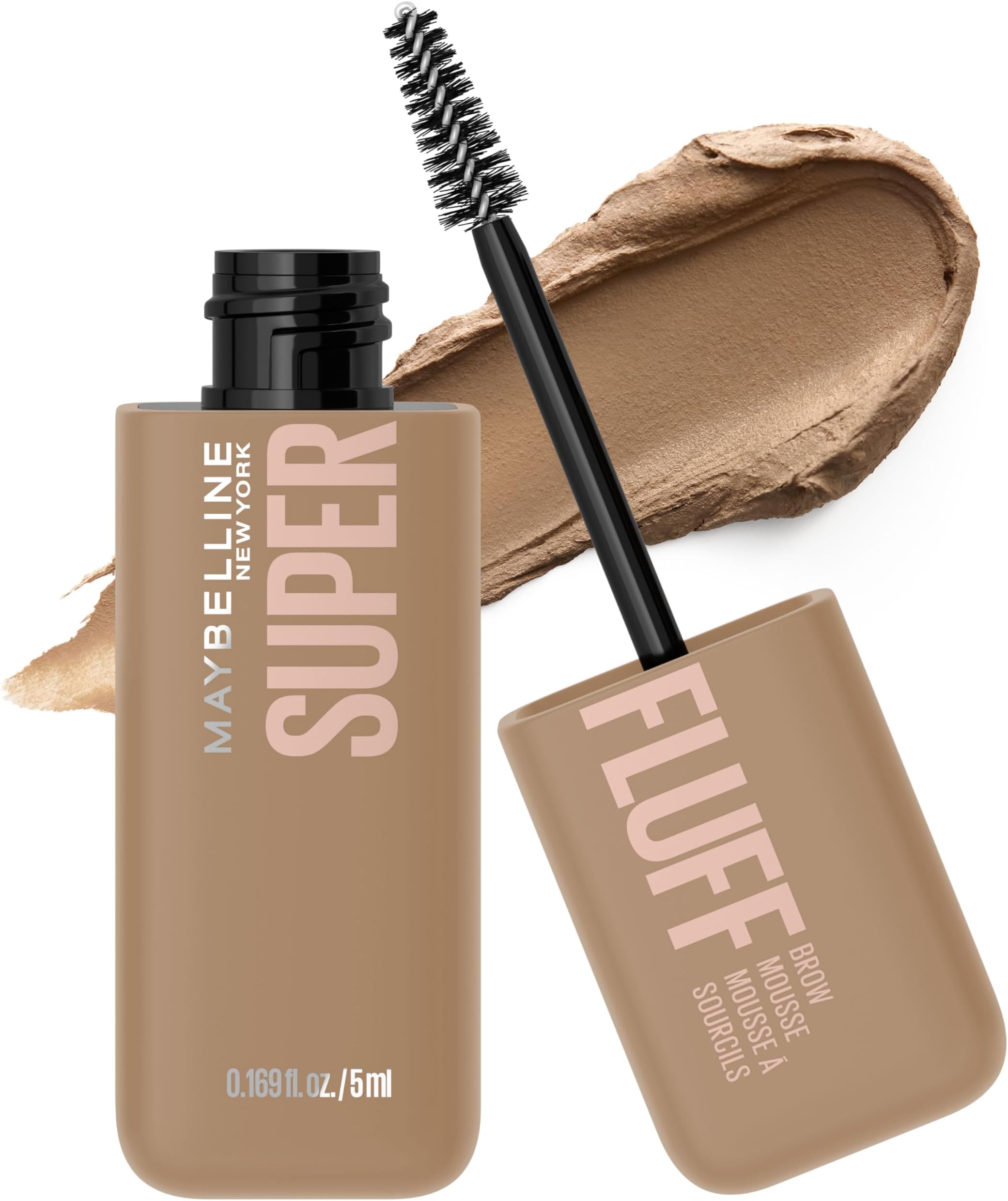 Superfluff Volumizing Brow Mousse, All Day Tinted Brow Gel For Soft Full Brows, Blonde, 1 Count