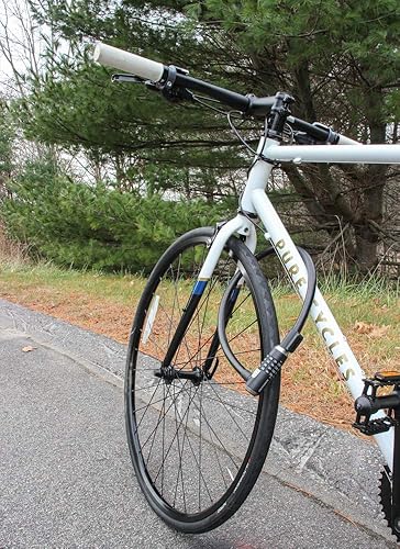 Miniatura 5 de Kryptonite KryptoFlex - Cable de bloqueo de bicicleta, 2 pies6 pies de largo, 0.591 in de grosor, cable de acero trenzado resistente, bloqueo de