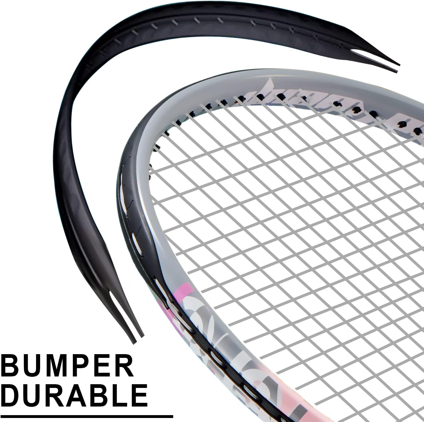 bo'weiqi 27" Recreational Tennis Racket Set 2 Players Lightweight Pre-Strung Tennis Racquets for Beginners, Including 3 Balls, 2 Overgrips, 2 Vibration Dampers and 1 Bag (Green and Pink) : Sports & Outdoors