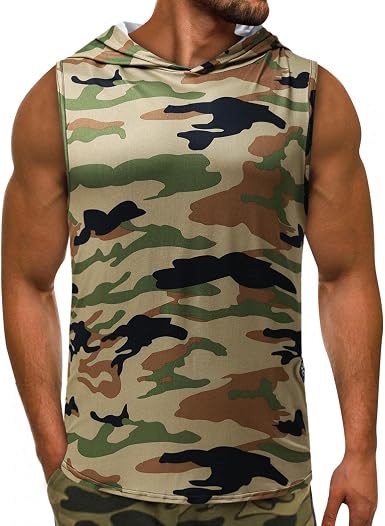 Dry Workout Hoodie Tank Tops 
