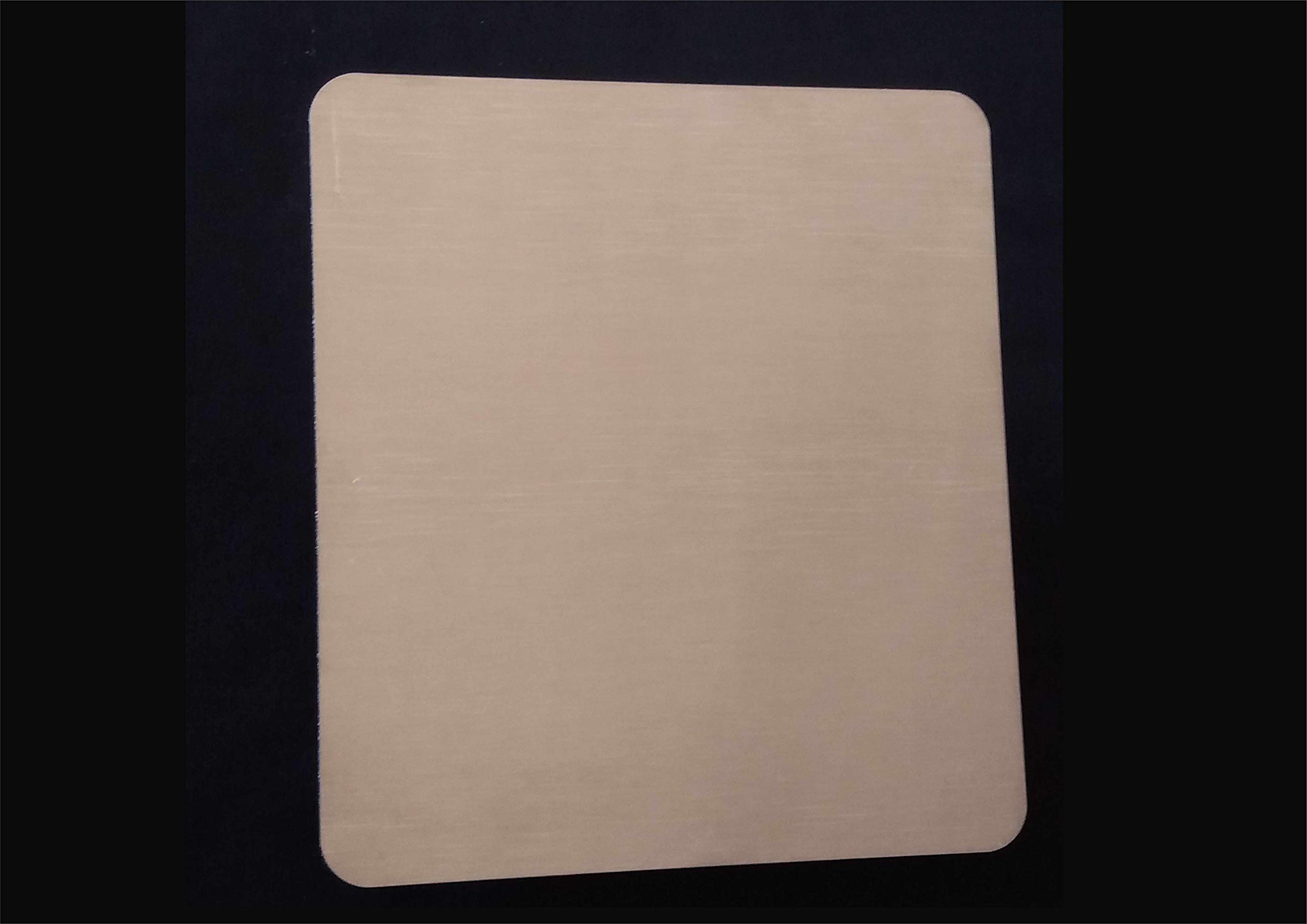 2 Stück Aluminium Nummernschild 180x200mm - 2,5mm Dick, CNC Gefräst