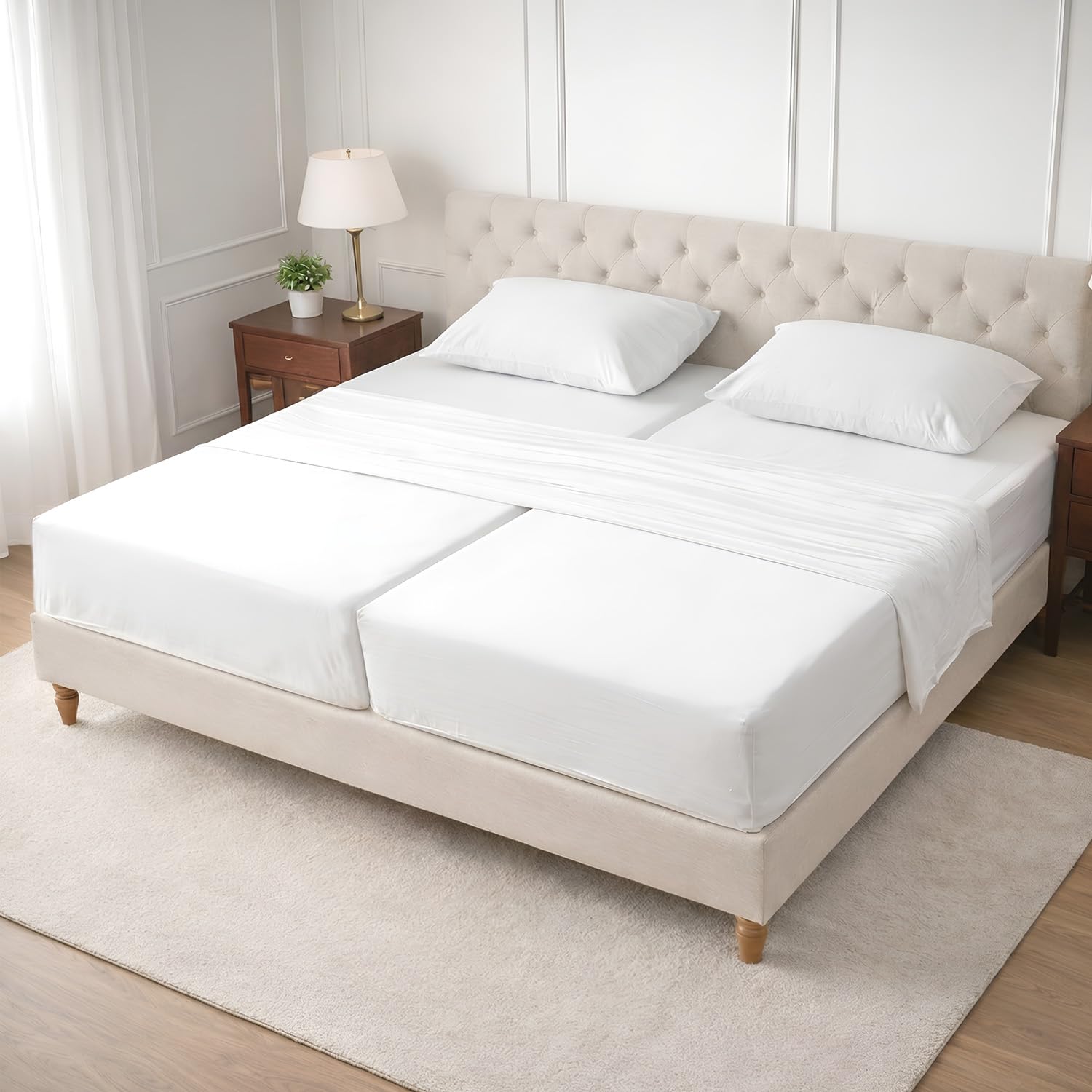 SGI Split King Sheet Set