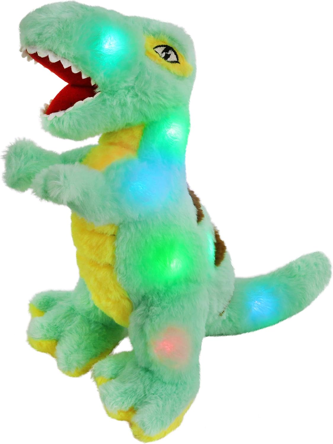 Glow Guards Light up Dinosaur Stuffed Animal Soft Plush T