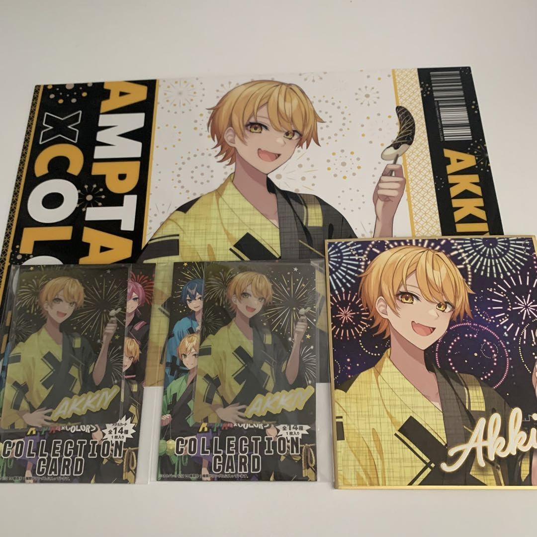 AMPTAK あっきぃ コレクションカード Amazon.co.jp: アンプタックカラーズ あっきぃ コレクション