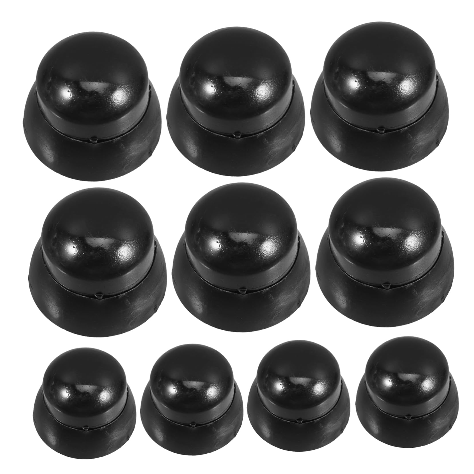 VICASKY 10Pcs Outdoor Play Cap Are 10pcs Playground Screw Bolt Caps Plastic Nut Protection Covers for Slides Areas Equipment Parts Easy Install Area For And Post Cover Screws Dome Slide Safety Kids