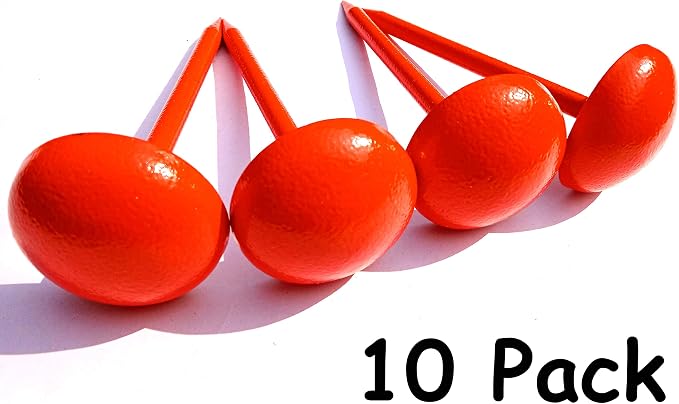 Marcadores Naranja Survey Stakes Pack 10 NSY miniatura 2