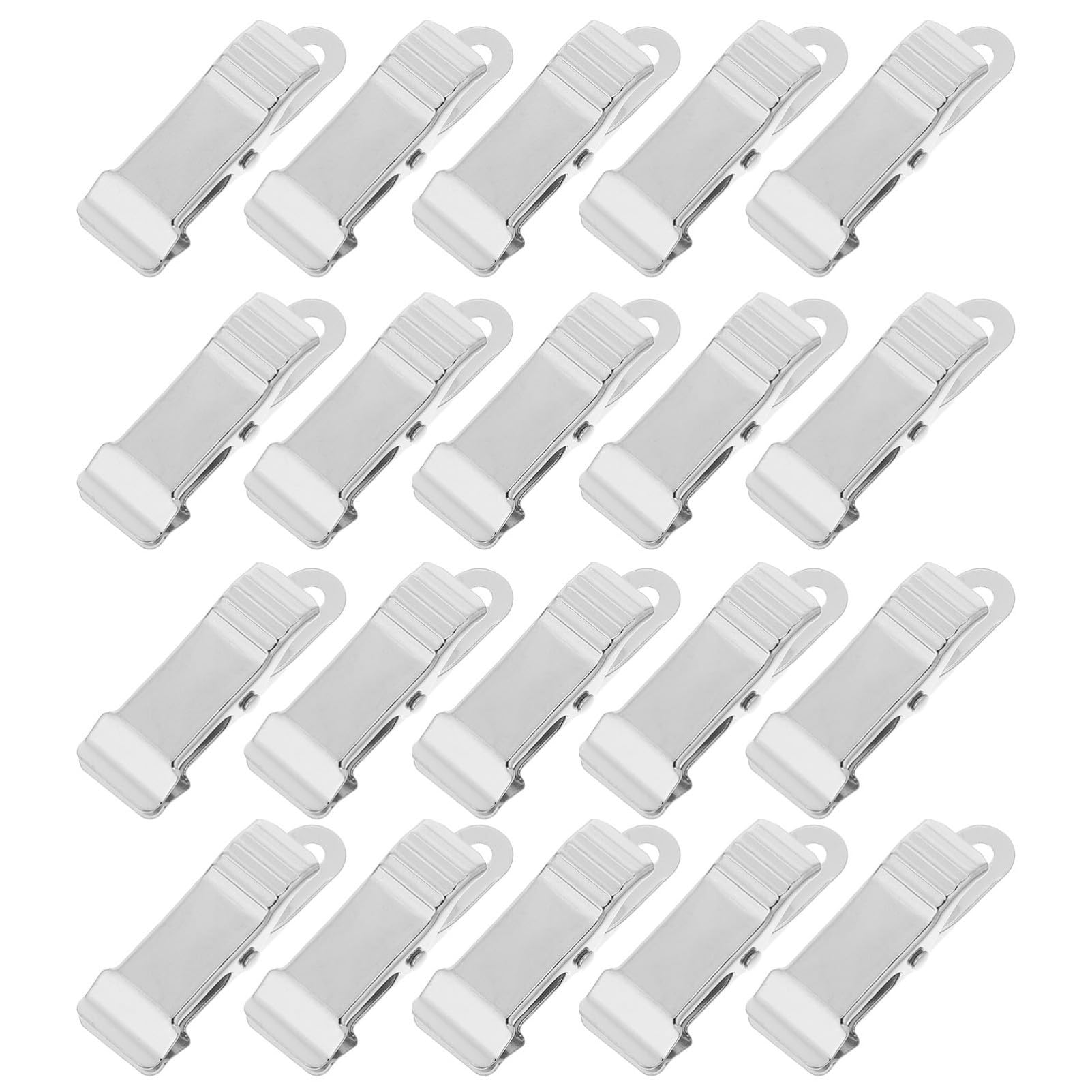 PRETYZOOM 150 Clips Metálicos Para Estanterías Clips Para Papel De Oficina Abrazaderas De Sujeción De Alambre