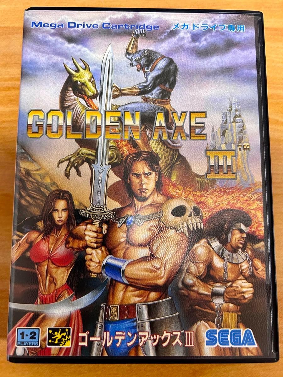 Amazon.co.jp: MD ゴールデンアックスⅢ GOLDEN AXEⅢ メガドライブ 