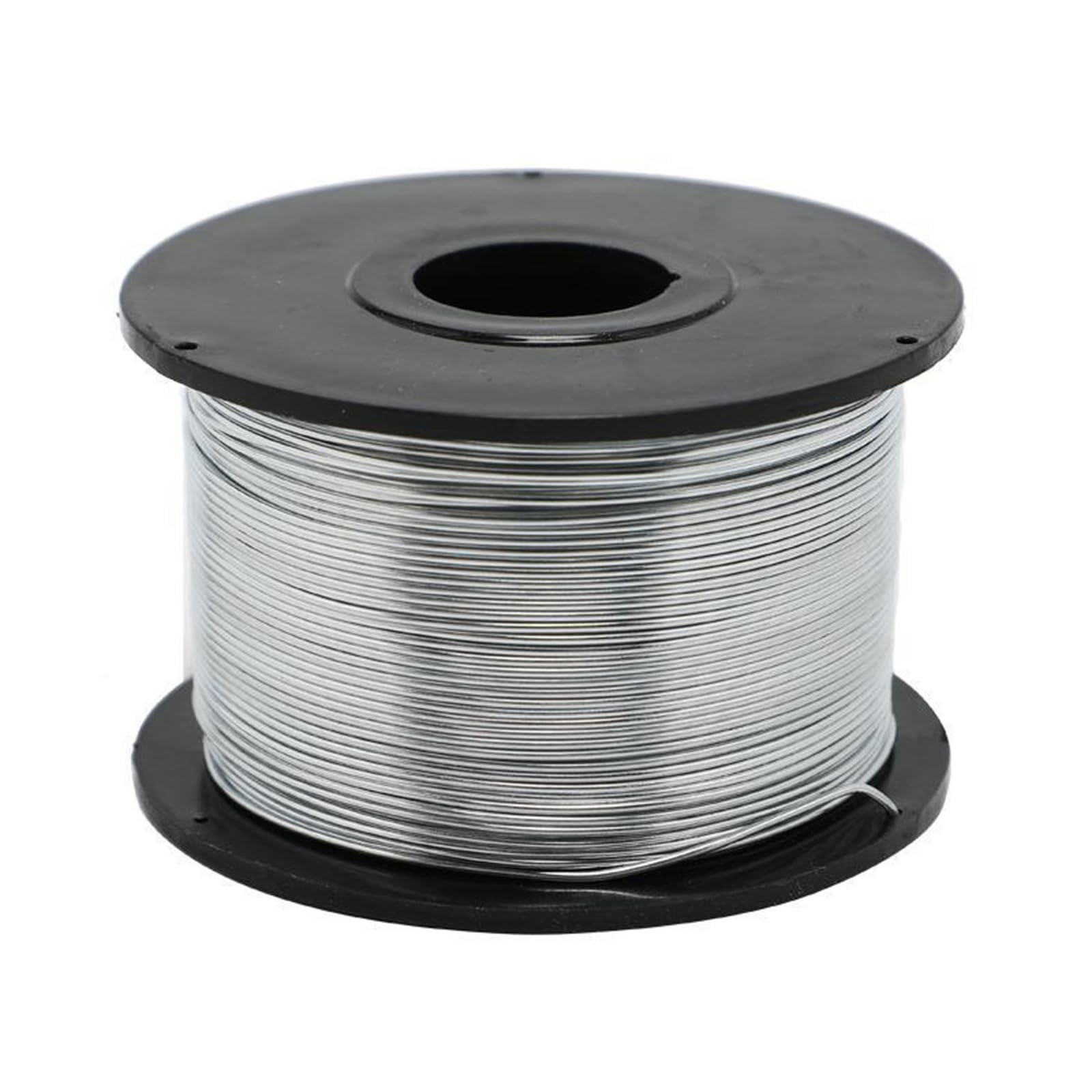 Liens d'armature en acier, idéal pour sécuriser les câbles et les travaux en béton 0, 8 mm de diamètre, bobine de 110 m, fil d'armature