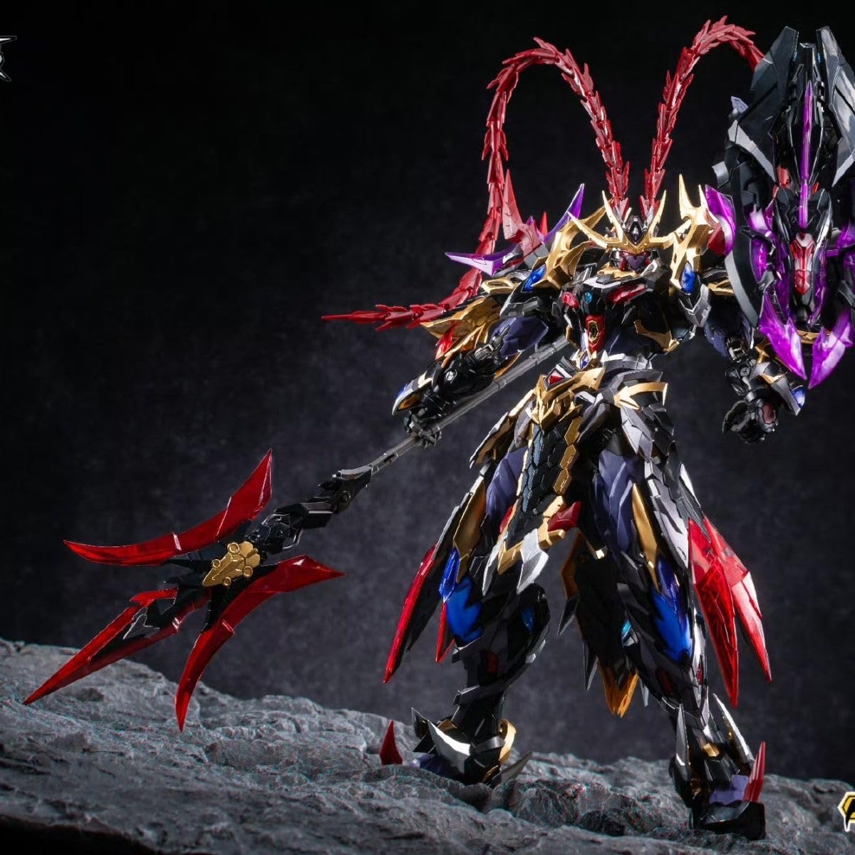 Amazon | 摩動核 MNP-XH15 三国志 猛将「呂布」プラモデル 組み立て