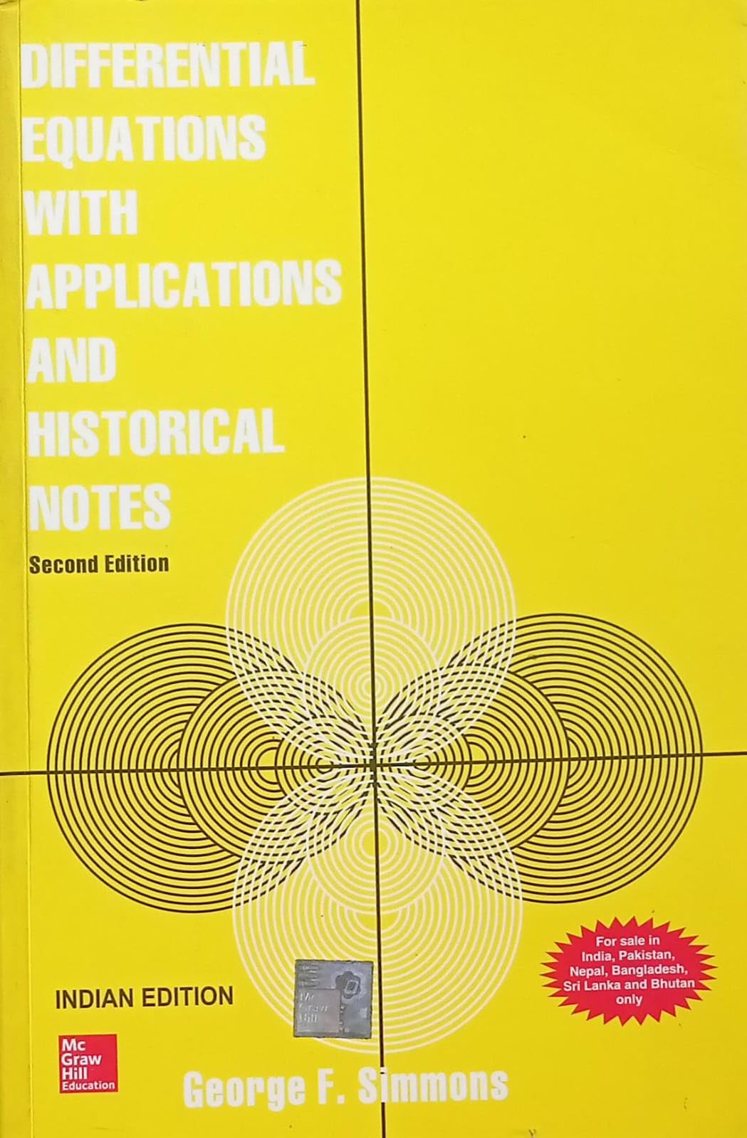 Amazon.in: Buy DIFFERENTIAL EQUATIONS WITH APPLICATIONS AND HISTORICAL NOTES By George F Simmons ...