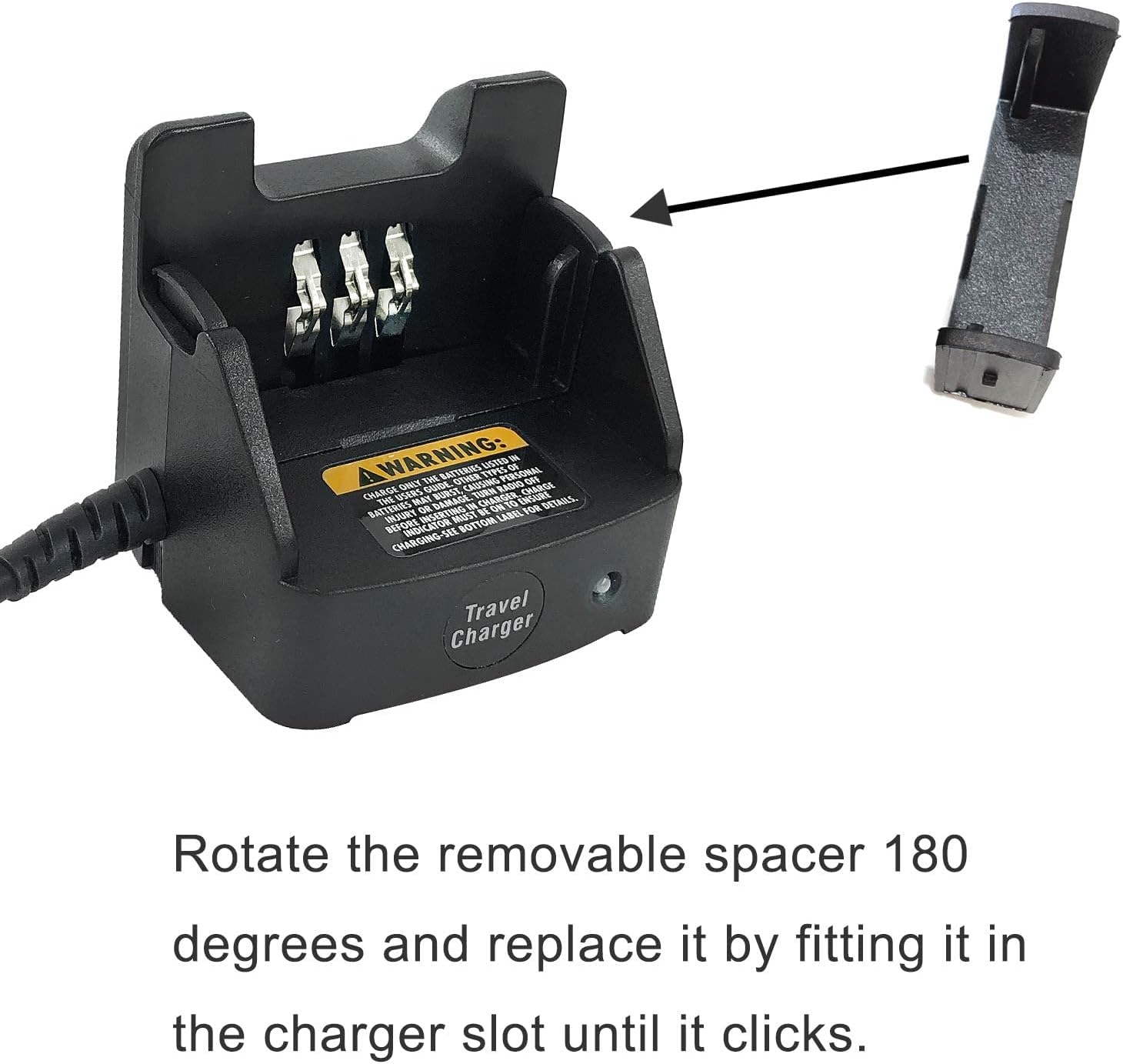 PMLN7089 Vehicular Travel Car Charger for CP150 CP200 CP200D CP200XLS PR400 EP450 DEP450 NNTN4497