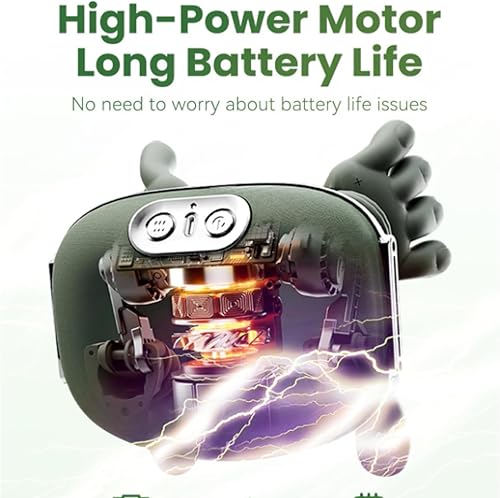 Miniatura 8 de Masajeador eléctrico de cuello y espalda, masajeador eléctrico Shiatsu de cuello y espalda para aliviar el dolor de tejido profundo, 3 niveles de