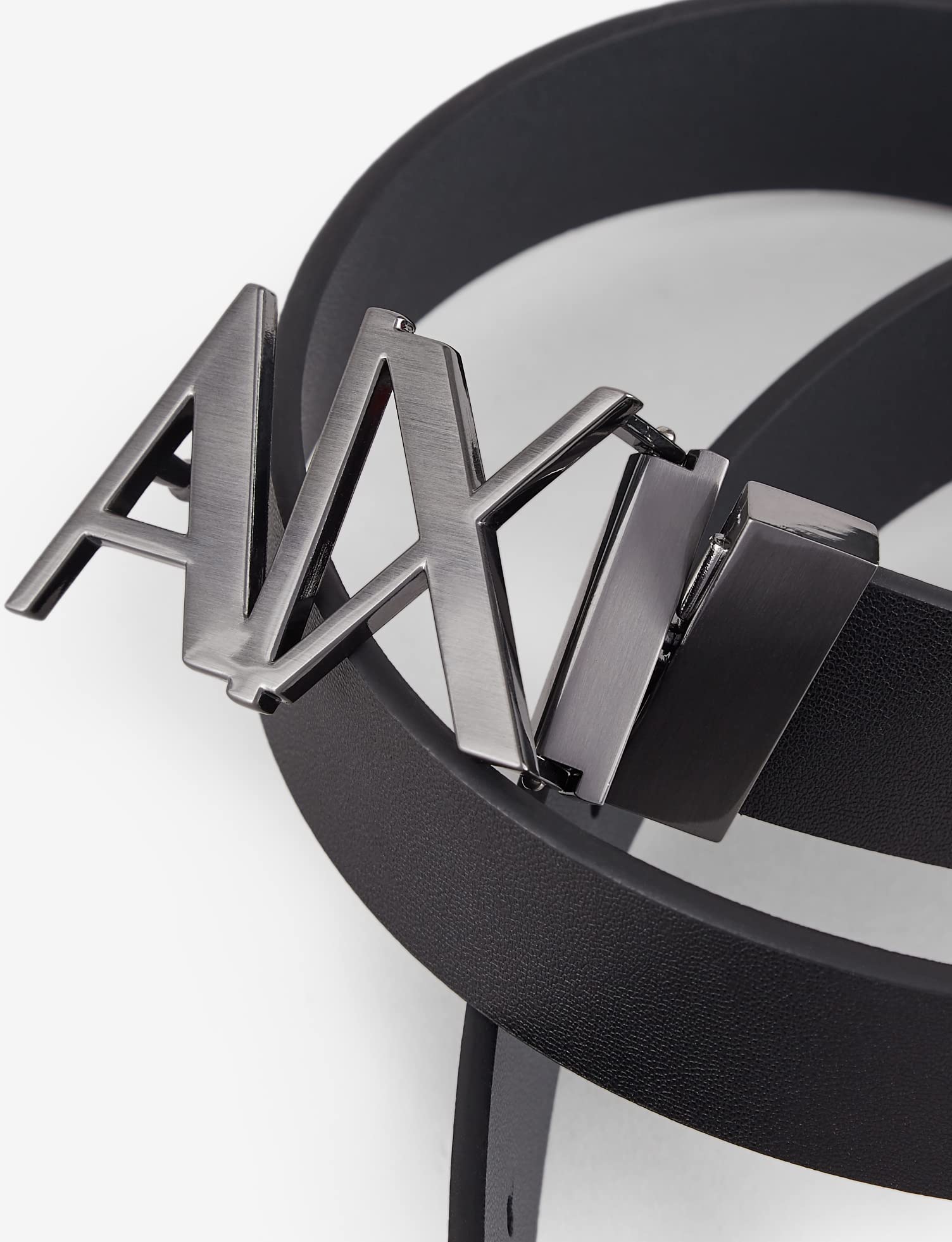 Armani Exchange Herren Everyday Logo Belt Gürtel (1er Pack)