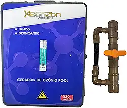Aparelho Gerador Ozonio tratamento P/Piscina Ate 15.000 Litros Bonzon