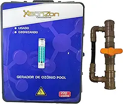 Aparelho Gerador Ozonio tratamento P/Piscina Ate 15.000 Litros Bonzon