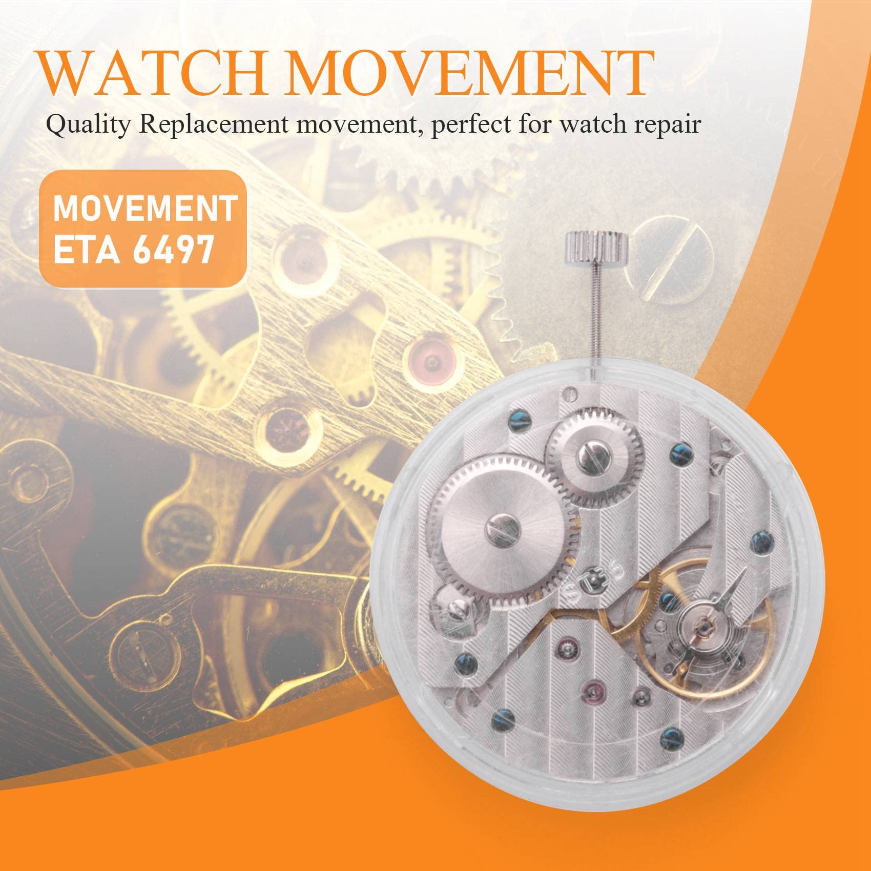 Mouvement ST3600 17 ETA 6497 Mouvement ModèLe PièCe de Montre AdaptéE pour Montre pour Mouvement MéCanique à Remontage Manuel