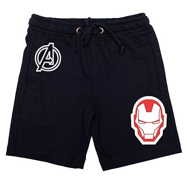 Marvel Avengers by Wear Your Mind Boys Slim Regular fit Cotton Shorts