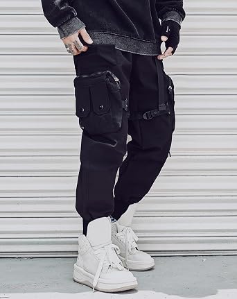 Niepce Inc Streetwear Techwear Cargo Pants for Men