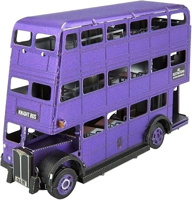 Metal Earth Knight Bus Metal Model