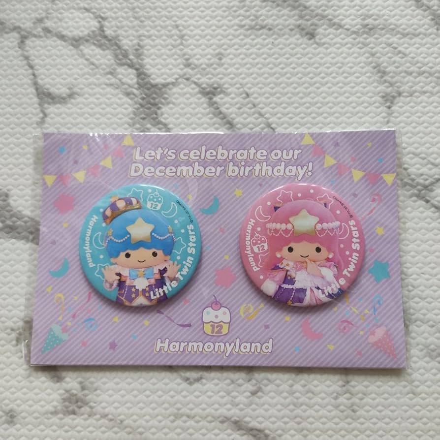 リトルツインスターズ MARGINAL#4 缶バッジ リトルツインスターズ MARGINAL#4 缶バッジ リトルツイン