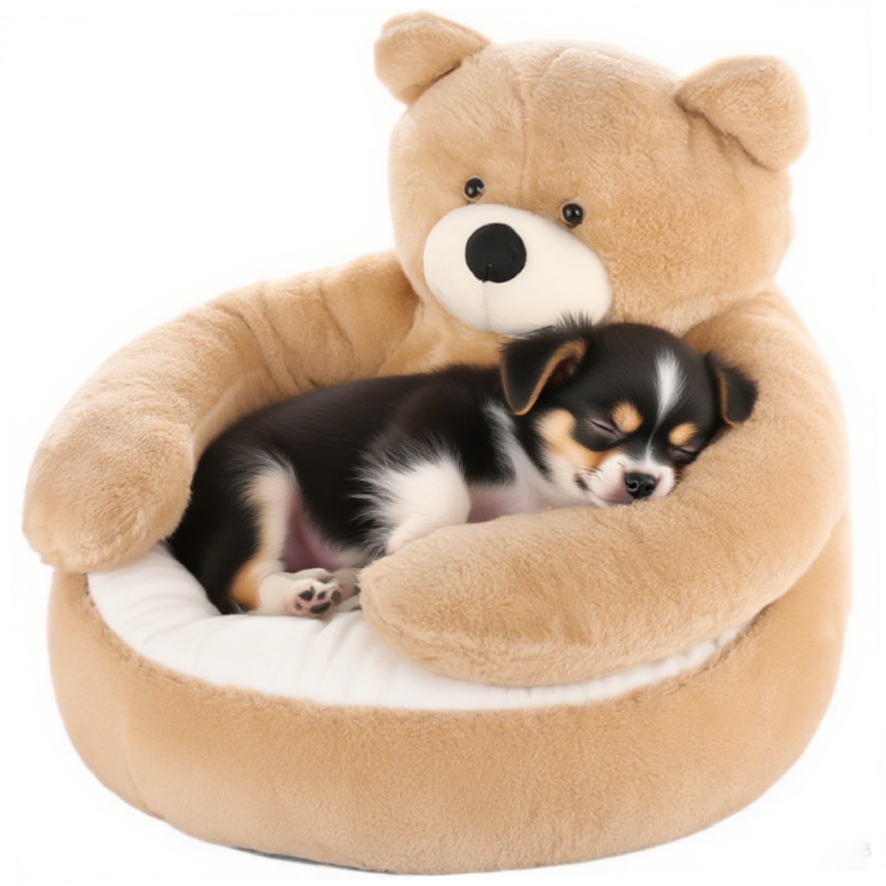 Lit pour petit chien en peluche pour une maison accueillante et cosy