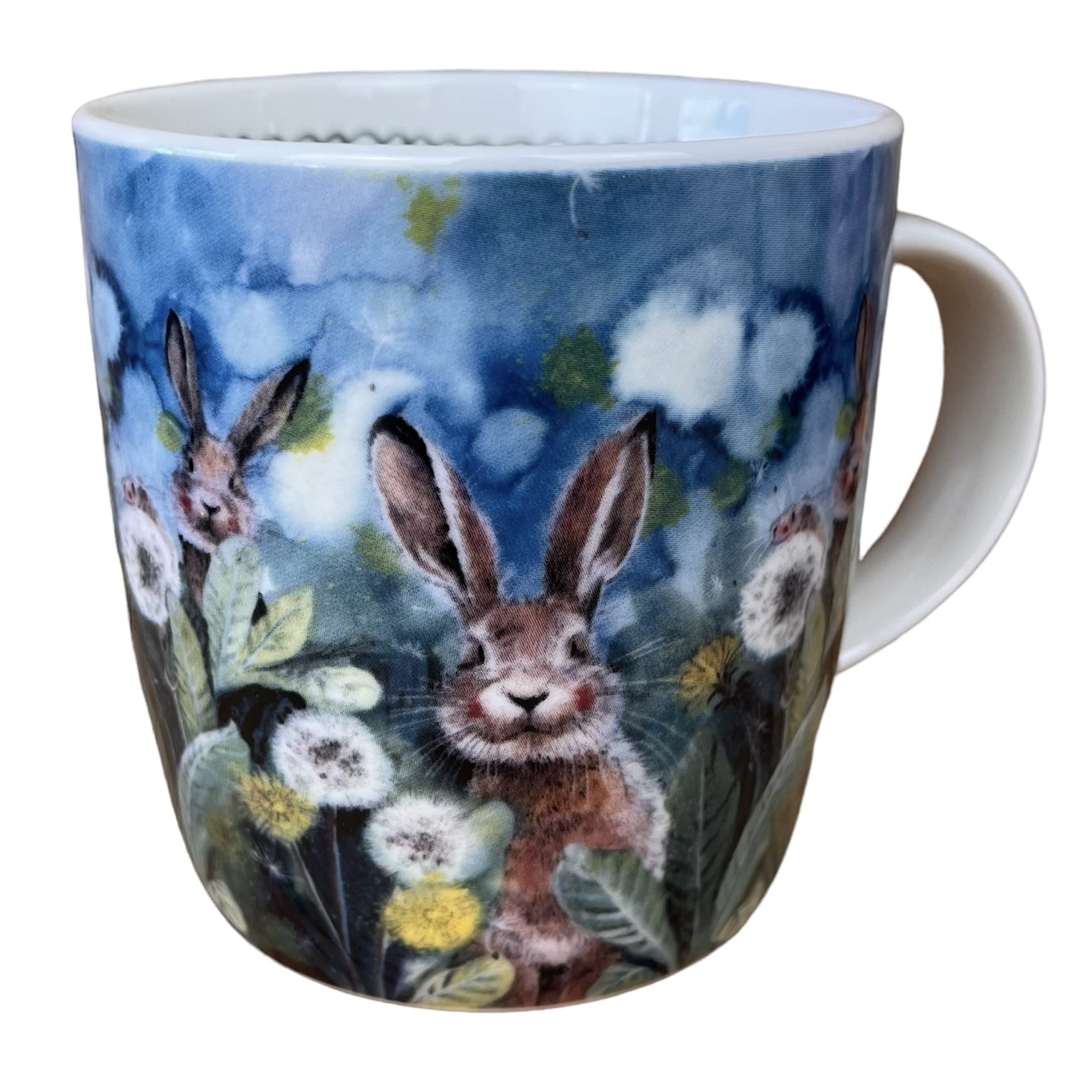 Alex ClarkLittle Rabbits Mug- Wildlife - Original Artwork - Cup for Animal Lovers - Gift Ideas - Perfect for Coffee & Tea - Vegan Friendly - Designed in The UK...