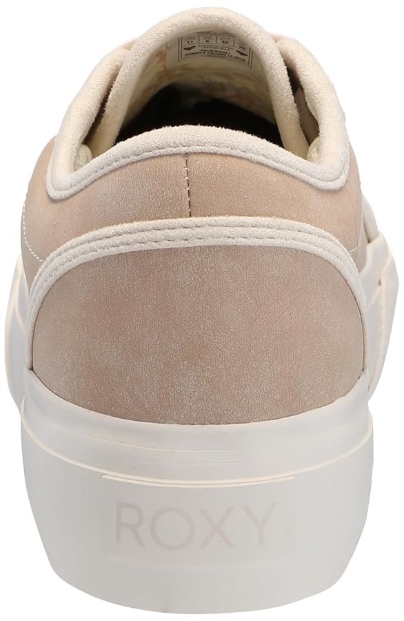 Amazon.com | Roxy Women's Cruizer LX Sneaker, Tan, 6.5