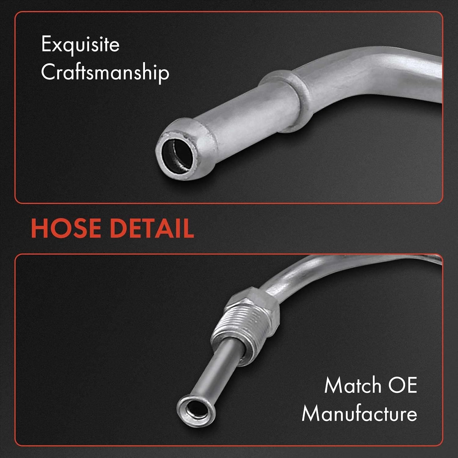 A-Premium Power Steering Return Hose Line Assembly Compatible with Acura RL 1996-2004, 3.5L, Reservoir to Pump