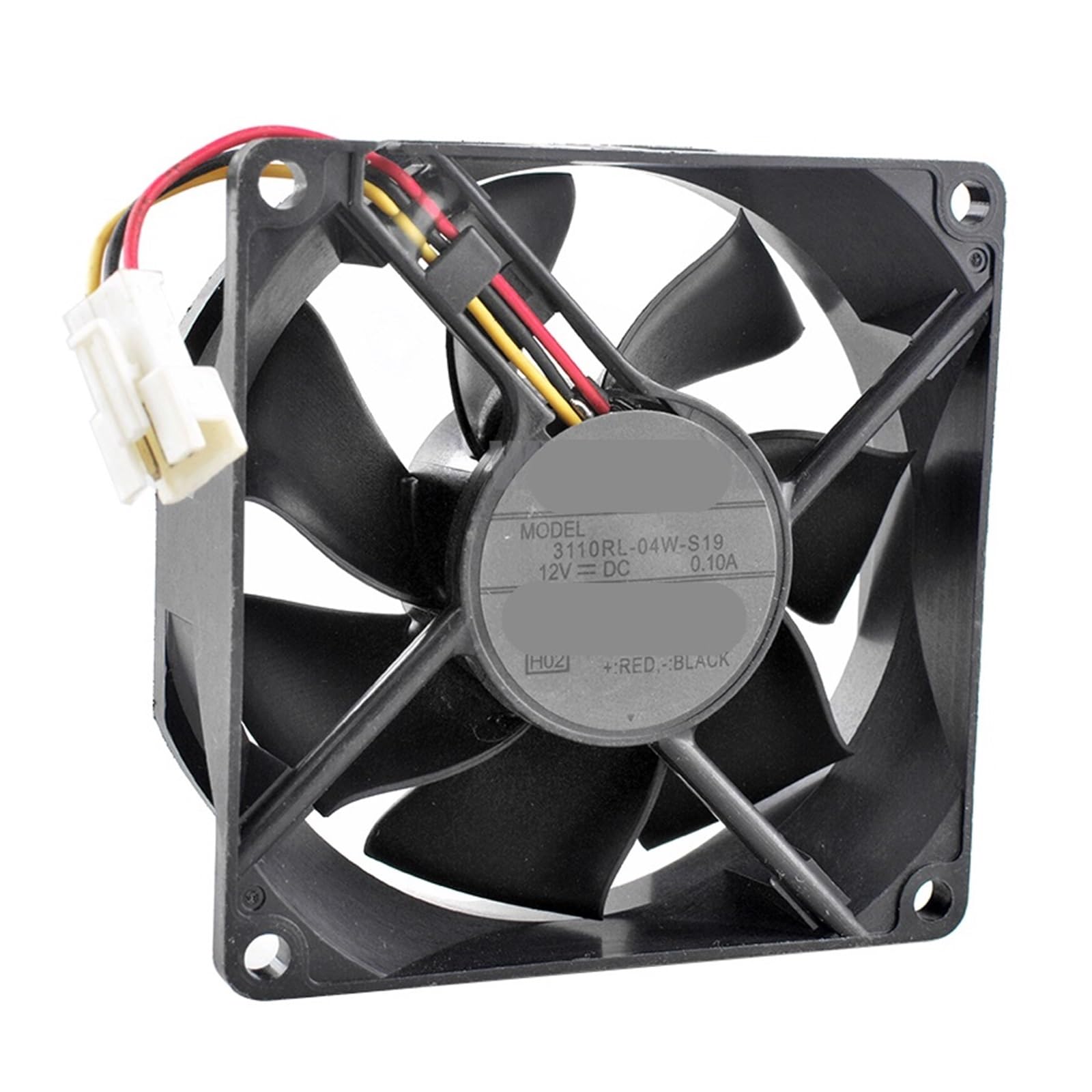 JJKKOZVQF 8cm 80mm Cooling Fan 80x80x25mm DC12V 0.10A 3pin Fan TH-42PV8C TH-42PZ80C 3110RL-04W-S19