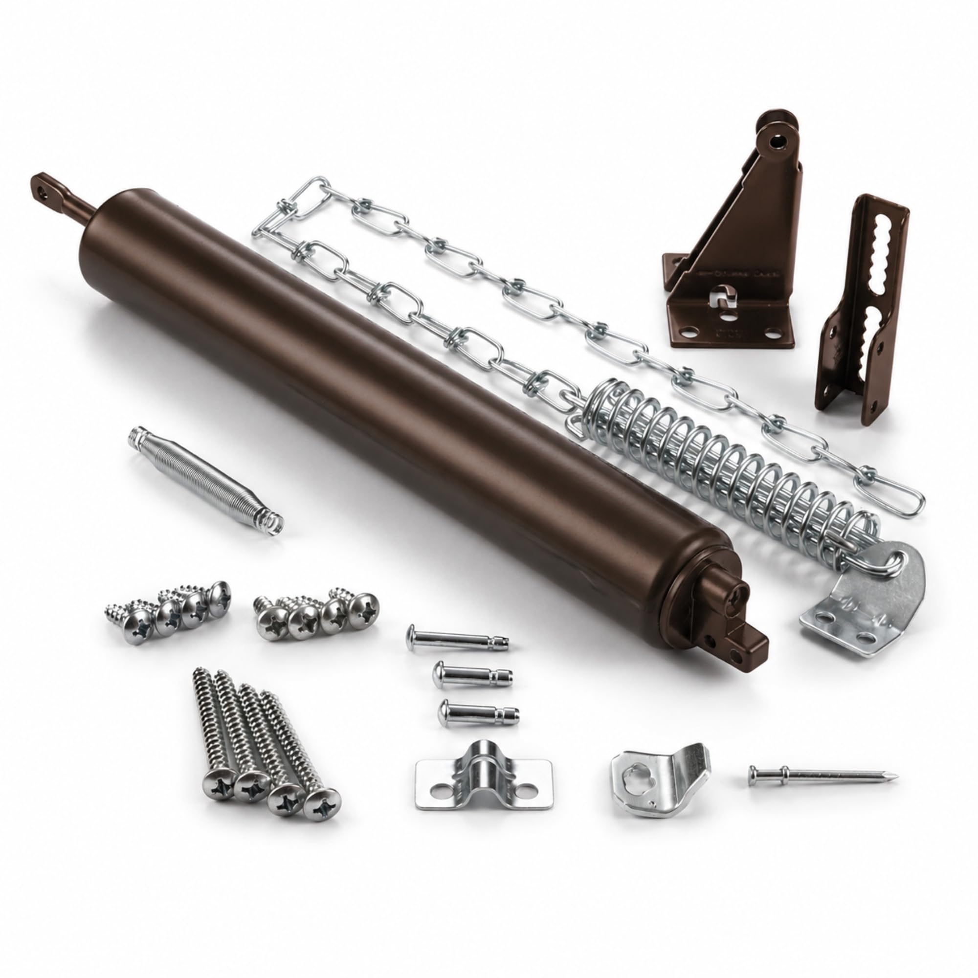 Ideal Security Heavy Duty Storm Door Closer with Wind