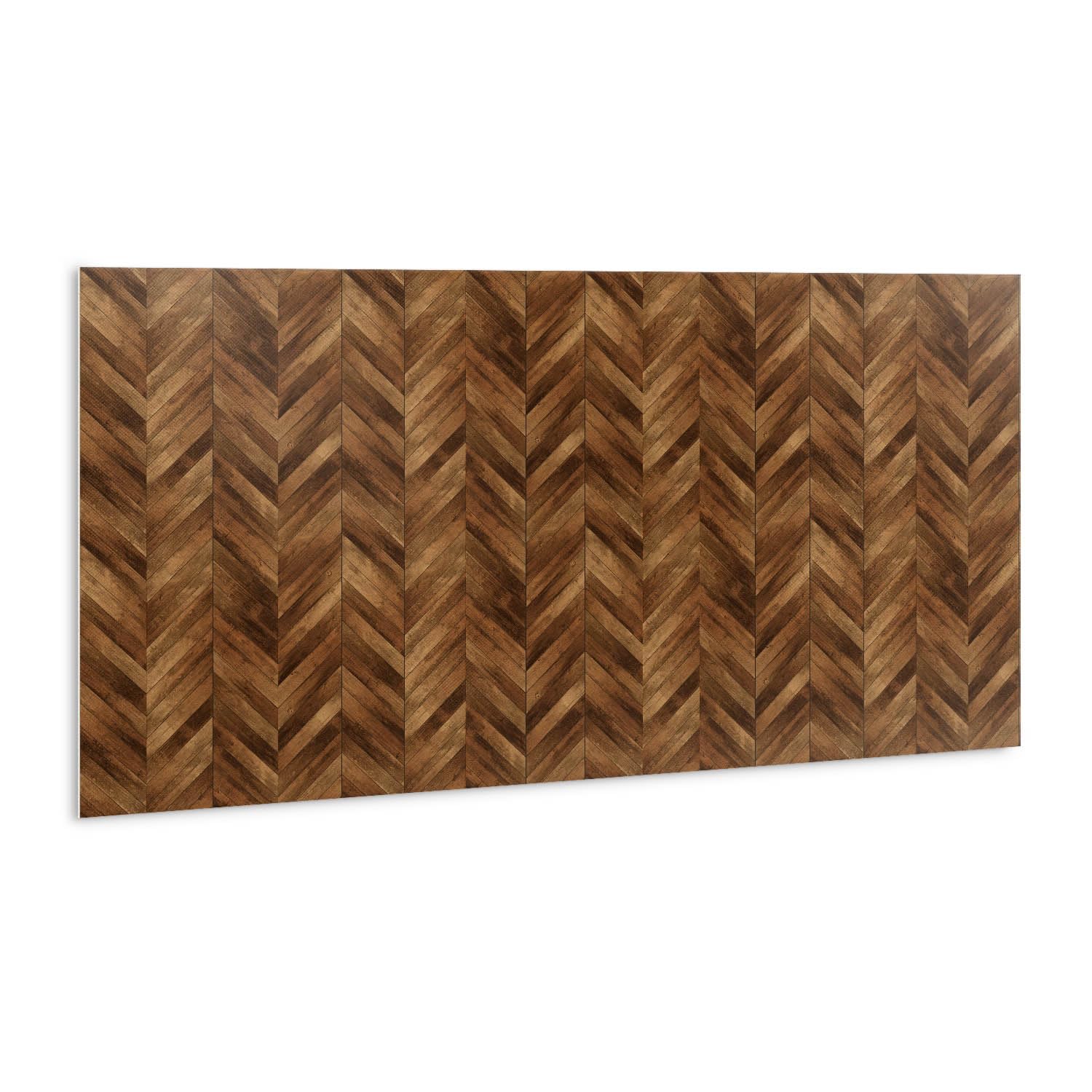 Autocollants Muraux PVC Panneaux 100x50cm Planches marron Tulup