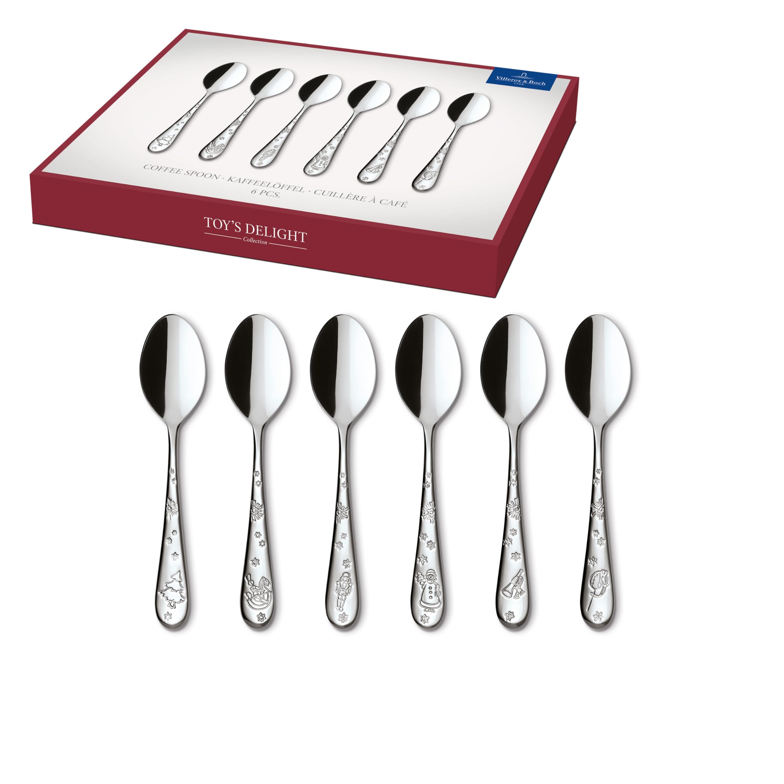 Amazon.com: Villeroy & Boch Toy's Delight Coffee Spoon Cutlery Set