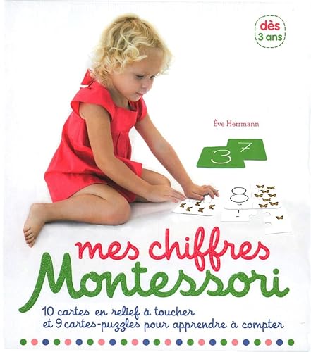 Mes chiffres rugueux Montessori - Dès 3 ans