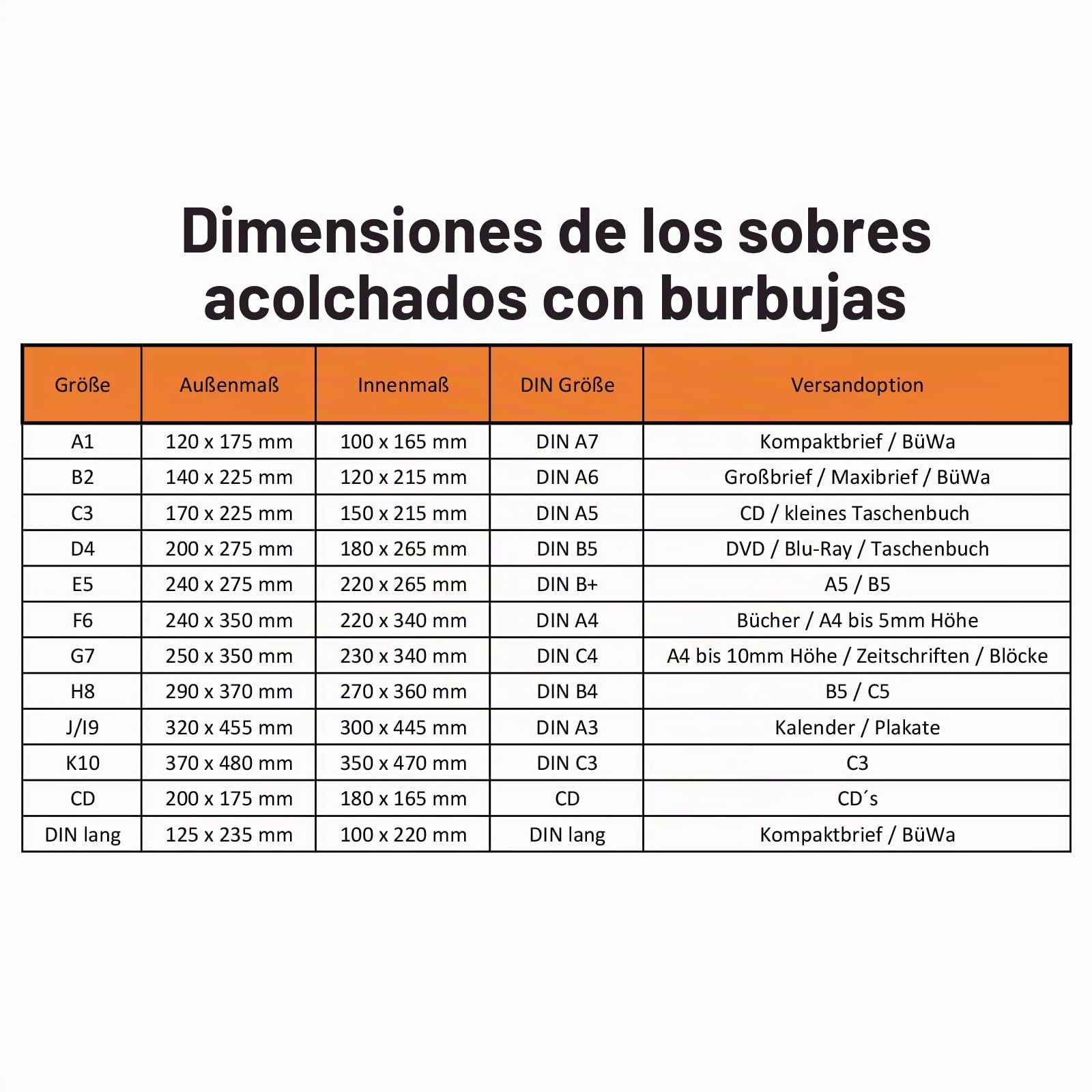 versando 200 sobres acolchados H8, tamaño interior 270 x 360 mm, | dimensiones exteriores 290 x 370 mm, color marrón/amarillo dorado para DIN B4