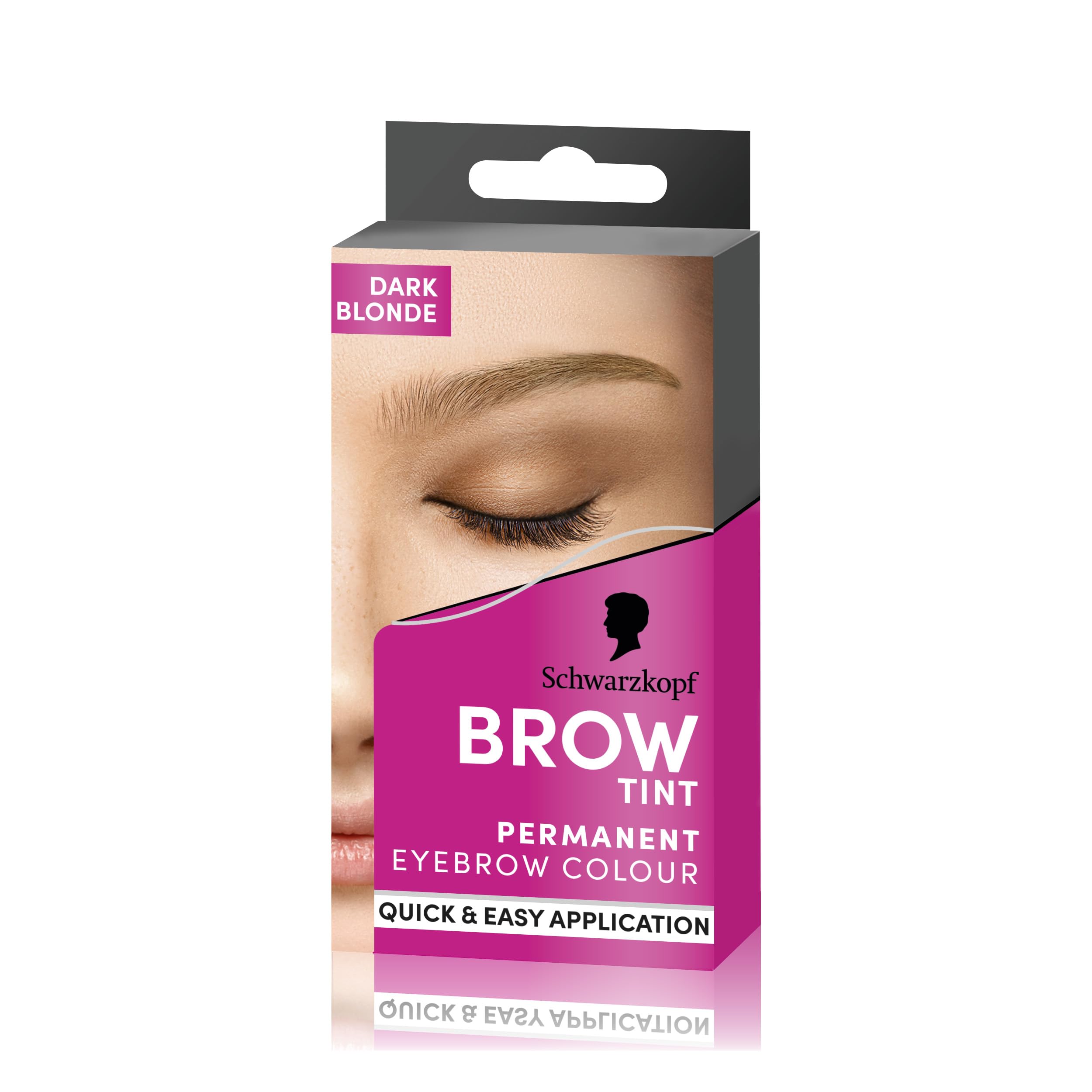 Brow Tint Professional Formula Eyebrow Dye Brow Tinting Kit With Gentle Permanent Colour Dark Blonde, 1 Count (Pack Of 1)