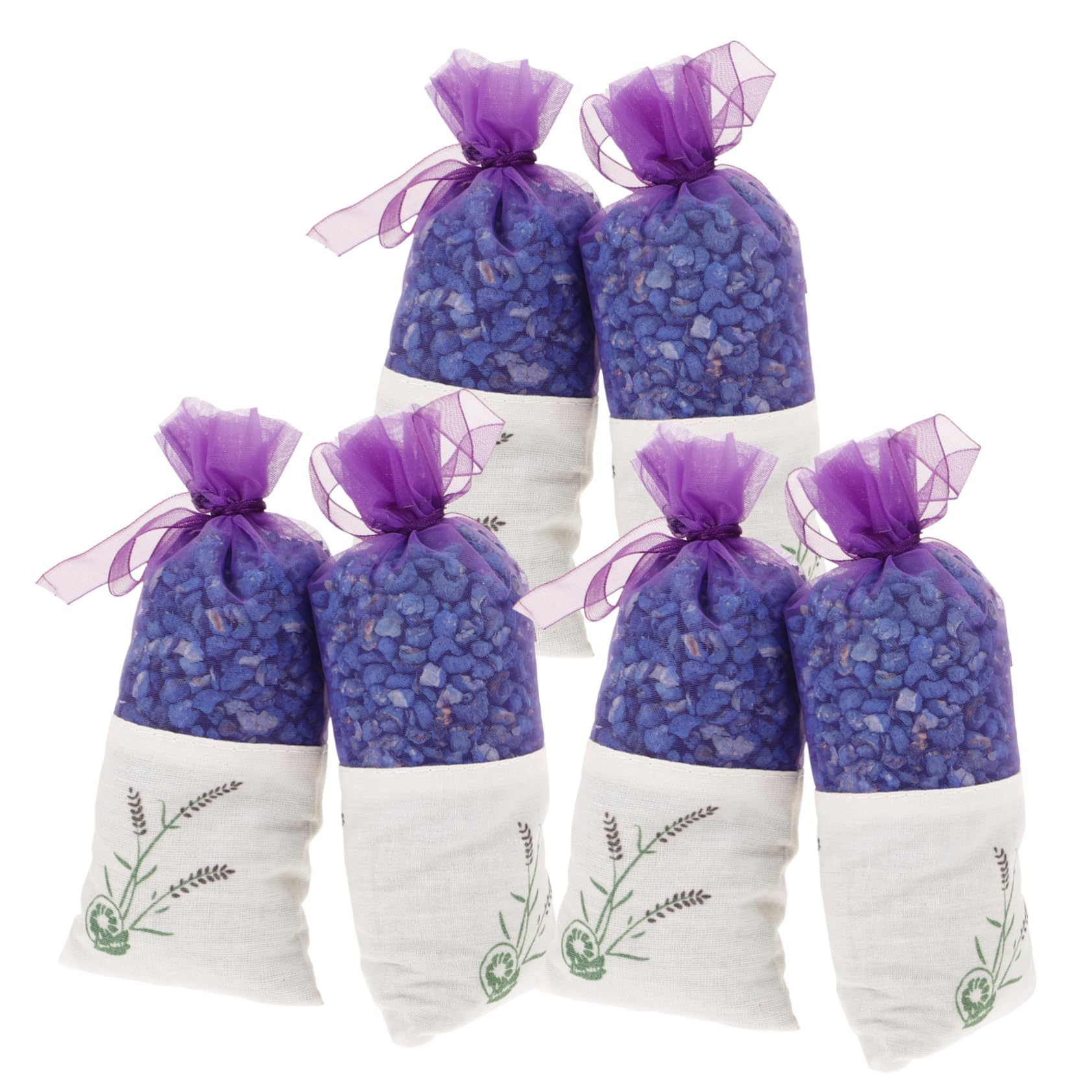 6pezzi Sachet Profumati Naturali Per Armadi e Auto Con Minerali Per Ambienti Rinfrescanti Per Spazi Ridotti e Conservazione Di Abbigliamento